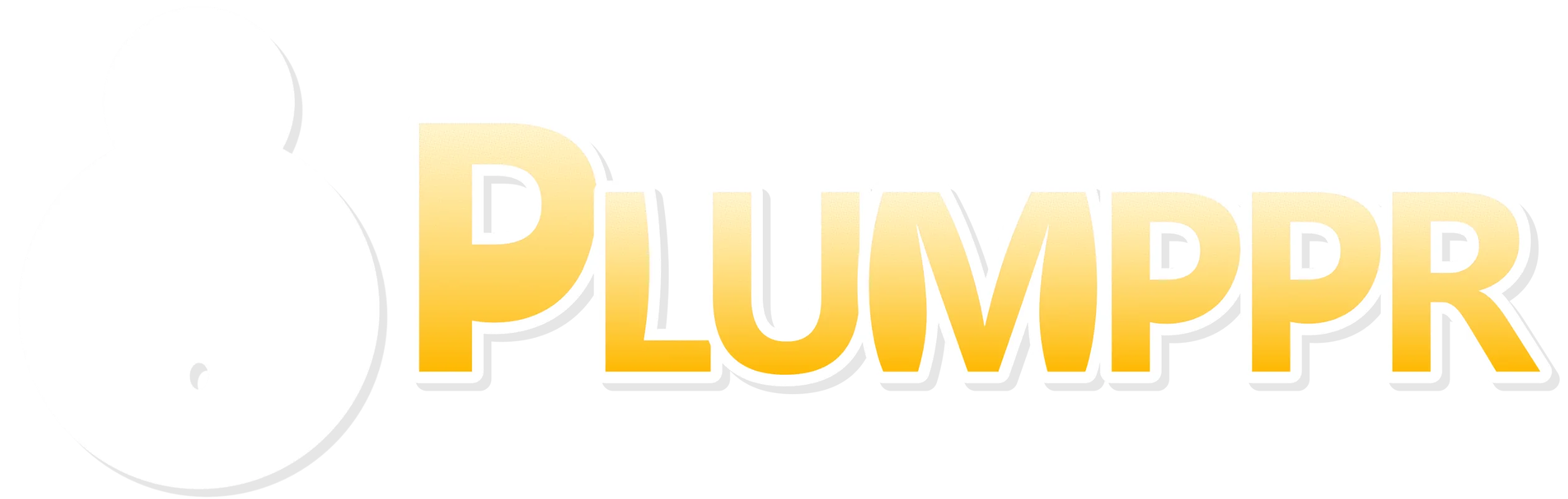 Plumppr Logo - Social Network for Gainers